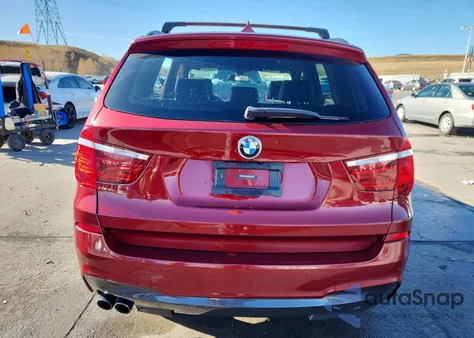 2014 BMW X3 xDrive35I z USA, uszkodzony, nr VIN 5UXWX7C52E0E76636